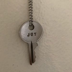 The Giving Keys Classic Key Necklace - Joy